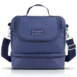 Bolsa Térmica C/ 2 Compartimentos Concept Mais Jacki Design Azul