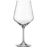 Bohemia Lida Taça Vinho 23x10x10cm 690ml Cristal Transp 6pç