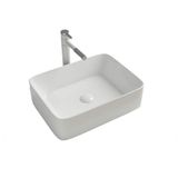 Cuba De Cerâmica Para Banheiro/lavabo/pia 48x38x13 Cm