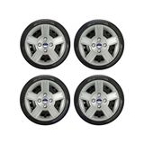 Jogo Calota Ford Ka Fiesta Courier Escort Aro14 +014fdj