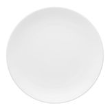 Kit 8 Pratos Rasos Coup White Oxford Porcelana 28cm