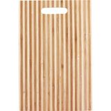 Table Tábua Para Servir 1x30x20cm Bambu Natural