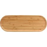 Table Tábua Para Servir 2x45x16cm Bambu Natural