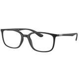 Armação Ray-ban Rb7208 5204 54 Preto Fosco Liteforce 7208 Rb