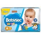 Fralda Babysec Ultra Jumbinho Tamanho M 8 Pacotes Com 18