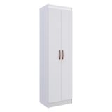 Armário 2 Portas Lavanderia Multiuso Multimóveis Vcr8002 Branco Branco