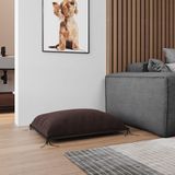 Cama Caminha Pet Tati Raças Pequenas - Marrom - Preto