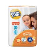 Fralda Pom Pom Derma Protek Xg Com 20 Unidades