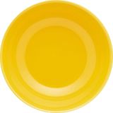 Prato Fundo Unni Yellow Oxford Cerâmica 20,5cm