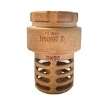Valvula Pe Sucção De Bronze Hidro Z Tamanho 1&quot;