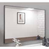 Espelheira Para Banheiro 77cm Multimóveis Vcr10078 Carbono