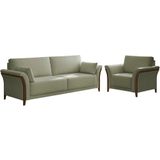 Kit Sofa 222 Cm E Poltrona Decorativa Royalle Linho Tce 1026 Moll Tce 1026