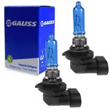 Lâmpada Gauss Halógena Azul 60w 12v Hb3 P20d Farol