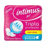 Absorvente Intimus Gel Com Abas 8 Unidades