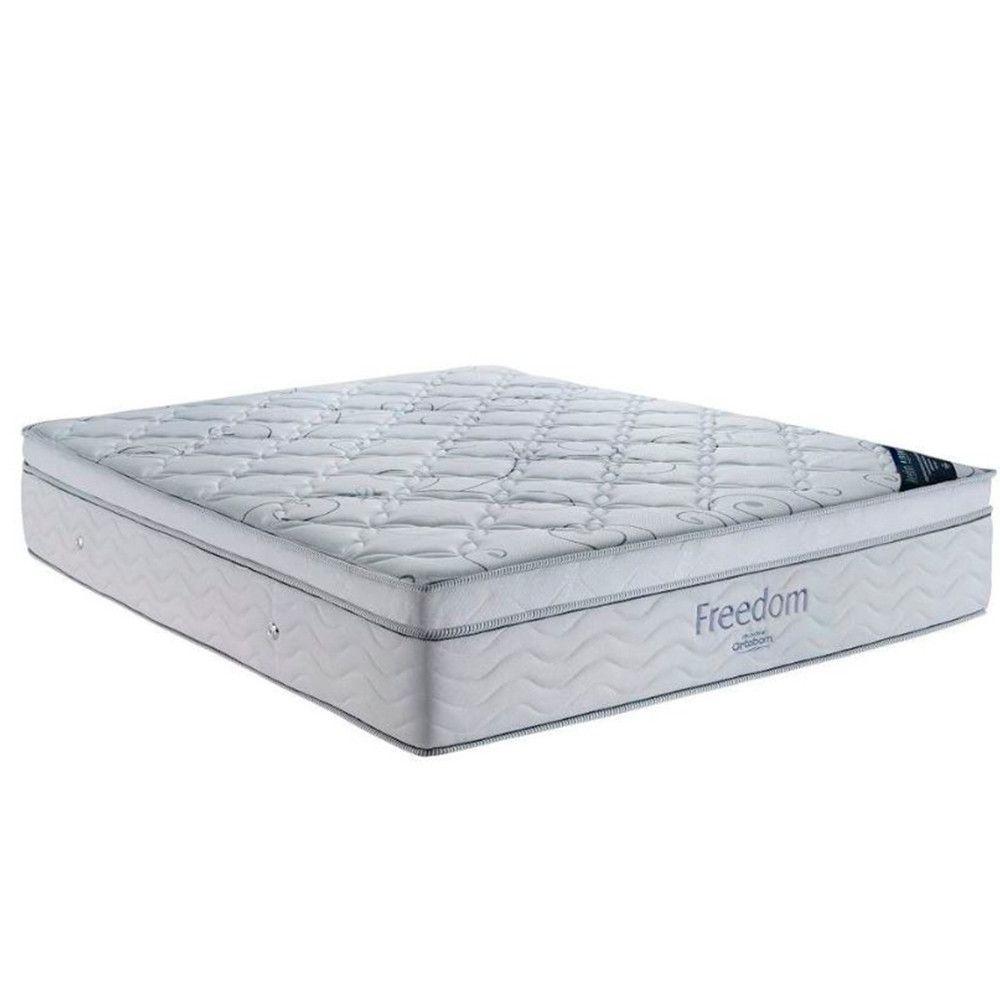 Colchão King Size Freedom 193x203x32cm Ortobom Branco