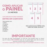 Papel De Parede Painel 3d Mármore Carrara Branco 2,5m