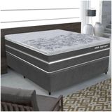 Colchão Casal Gazin Sleep Confort Mola Pock 158x198 Cm 610158/92806 Cinza
