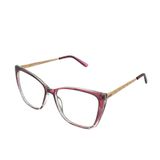 Oculos Armação De Grau Feminino Kallblack Af2112 Marrom