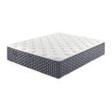 Colchão Queen Ecoflex 158x198x35cm Molas Ensacadas Wide Relax Fresh  Azul Marinho/branco