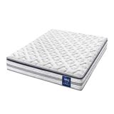 Colchão King Size Americanflex Topázio Gel Com Pillow Top E Molas Ensacadas 30x193x203 Cm