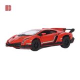 Miniatura Carro Lamborghini Veneno 1:36 Laranja
