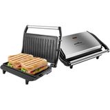 Sanduicheira Grill Eletrica Press Inox Britânia Grelha 110v