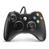 Controle Kapbom Compatível Xbox 360 Pc Fio Joystick Preto