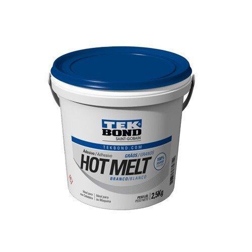 Cola Granulada Hot Melt Branca 2,5kg - Tekbond - Carrefour