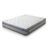Colchão Queen Molas Ensacadas E Espuma Softgel Luna Extra Firm 31x158x198cm Cabecasa Madeiramadeira Cinza/branco