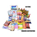 Cesta Básica Alimento Grande Completa Total 50 Itens Atacado
