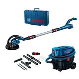 Kit Lixadeira Parede Orbital 550w Bosch Gtr 550 220v +