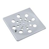 Tampa Ralo Grelha Quadrado Inox 15x15 Sistema Abre E Fecha