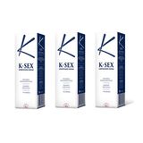 Kit 3 Unidades K-sex Lubrificante Íntimo Gel 50g