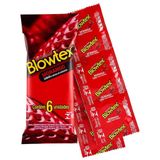 Preservativo Blowtex (sabor Morango) 6 Unidades