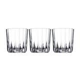 Conjunto 3 Copos Baixo Vidro 300ml Dara Class Home