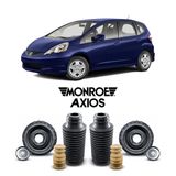 2 Kit Coxim Dianteiro Honda Fit 2003 2004 2005 2006 2007 08