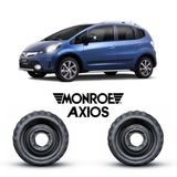 2 Suporte Suspensão Dianteira Novo Honda Fit Twist 2013 2014