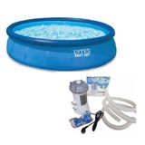 Piscina Inflável 5621 Litros Easy Set Intex + Filtro 110v U