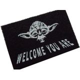 Tapete Capacho 60x40 Star Wars Mestre Yoda: Welcome You Are!