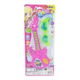 Guitarra Musical Infantil Com Óculos Luz E Som