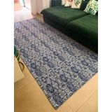 Tapete Antiderrapante Sala Ou Quarto Vintage 1,32m X 1,50m