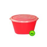 Pote Plástico Free Bpa Multi Uso Vasilha 5,5l Vermelho