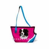 Bolsa De Transporte Pet Collie Rosa