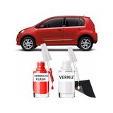 Tinta Tira Risco Retoque Automotivo Vermelho Flash Vermelho Flash 20 Ml