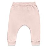 Calça Saruel Com Bordado Hug Rosa CAL00902 - Rosa - GG