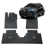 Jogo Tapete Interno Reforçado Fiat Pulse 2021 Em Diante Preto Especifico