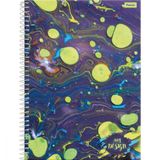 Caderno 10x1 Capa Dura Cliff Feminino 160fls Pacote Com 04