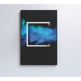 Quadro Quadrado Playstation 90x60 Cm Vidro Impresso