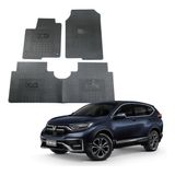 Jogo Tapete Interno Reforçado Crv Cr-v 2020 Em Diante Preto