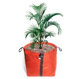 Vaso De Plantas Grande 100 Litros Feltro Quintal Vermelho